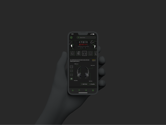 Electronics Selling Online Shop App Ui UX Design.